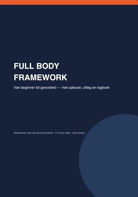 Full Body Framework — Compleet Trainingsschema voor Elk Niveau (NL)